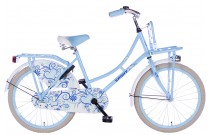 Spirit Omafiets Bloem Blauw Meisjesfiets 20 inch