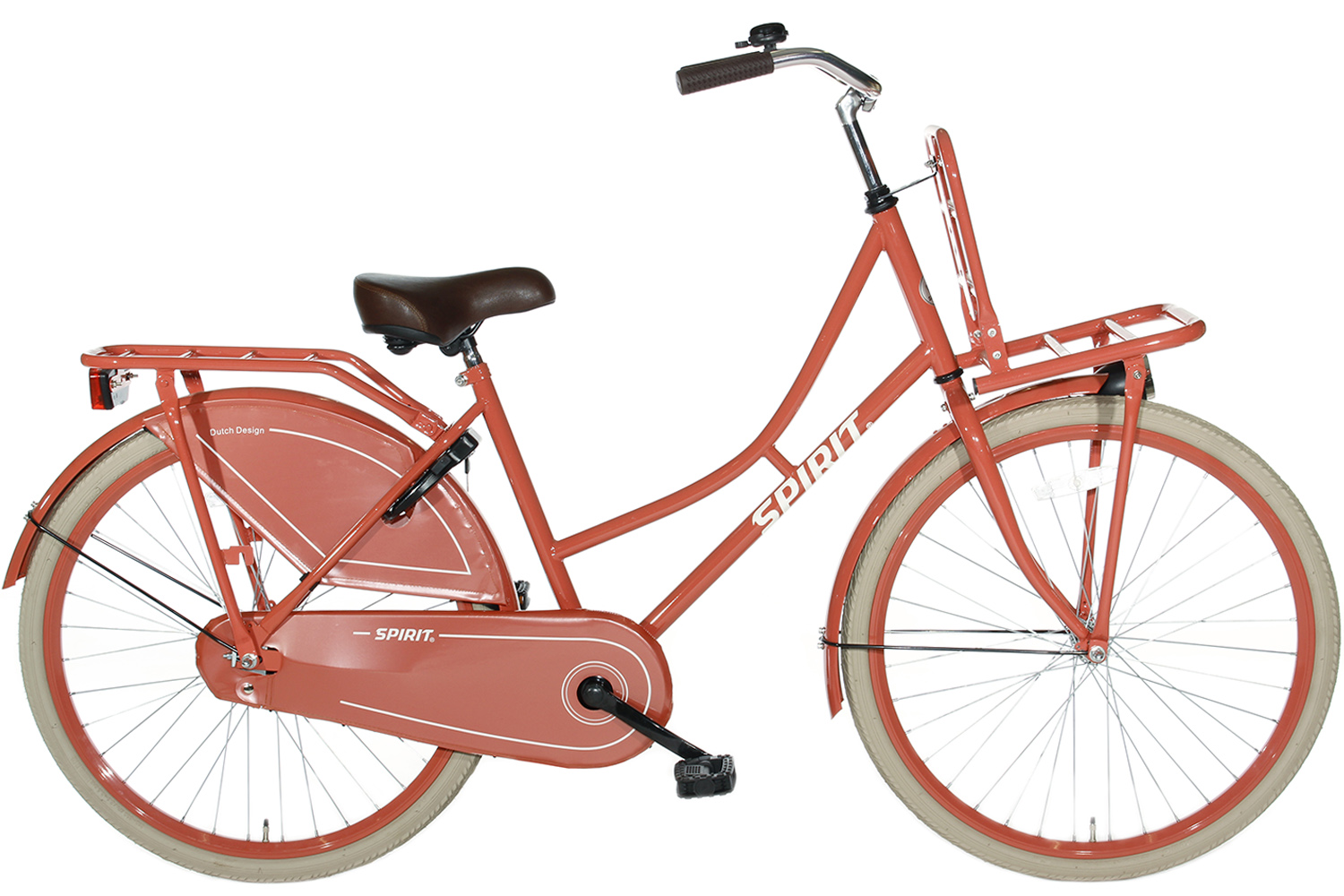 Spirit Omafiets Koraal Meisjesfiets 24 inch - | City-Bikes.nl