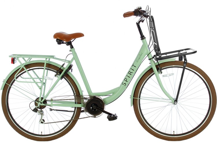 Spirit Regular Plus Damesfiets 7-Speed Groen