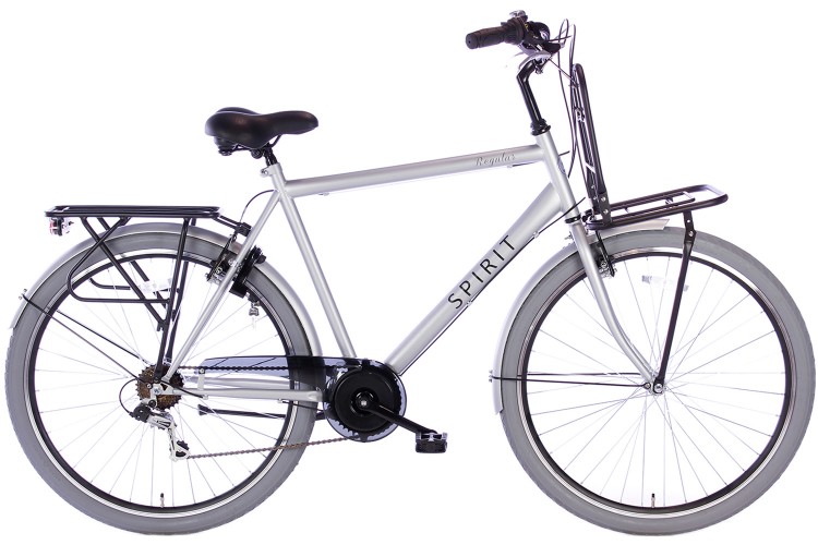 Spirit Regular Plus Herenfiets 7-Speed Mat-Grijs