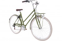 Spirit Retro Damesfiets Groen 6 versnellingen