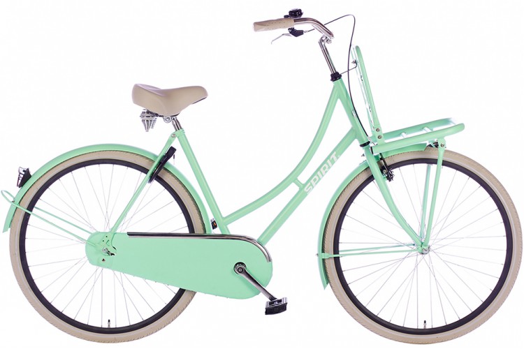 Spirit Retro Transportfiets Mat-Groen