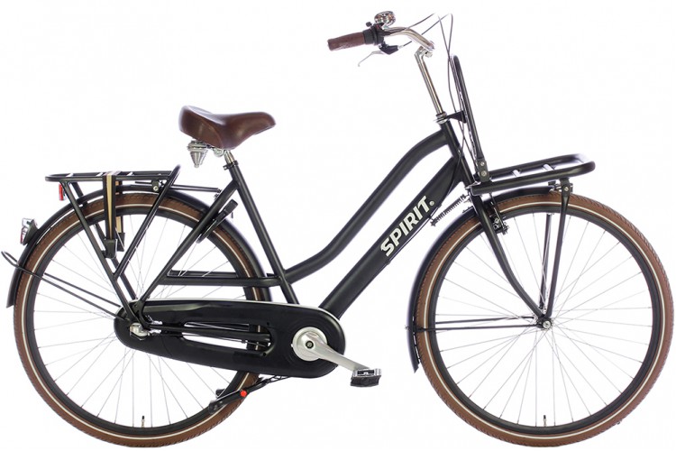 Spirit Royal N3 Mat-Zwart Transportfiets