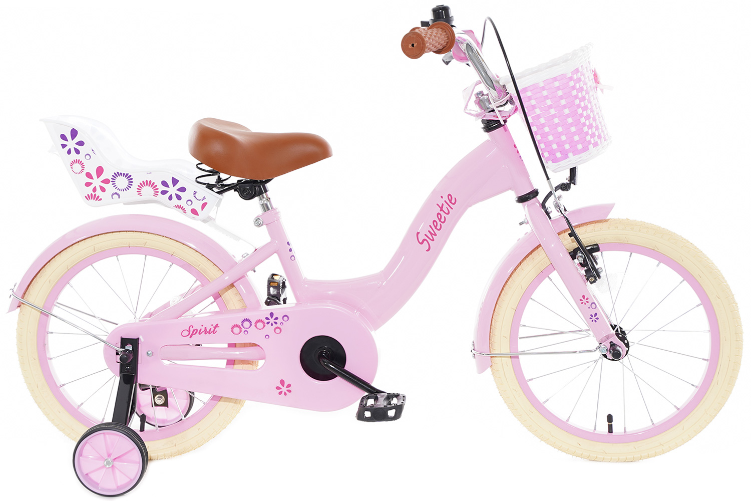 Wijden site zomer Spirit Sweetie Roze 12 inch - Meisjesfiets - City-Bikes.nl