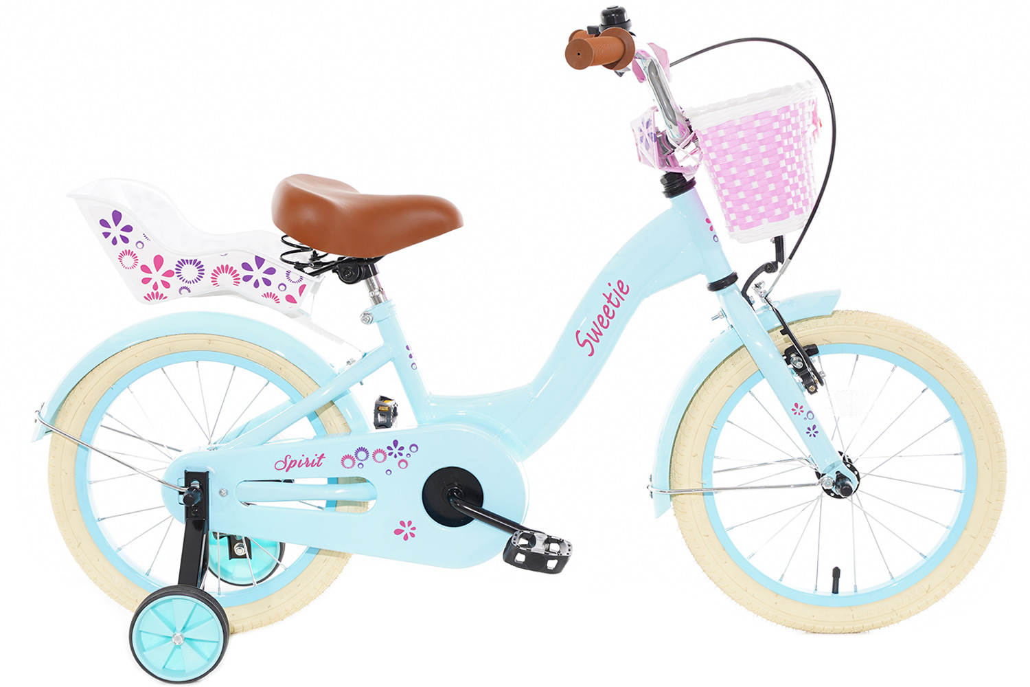 postzegel kever Onafhankelijk Spirit Sweetie Meisjesfiets Turquoise 14 inch - Meisjesfiets - City-Bikes.nl