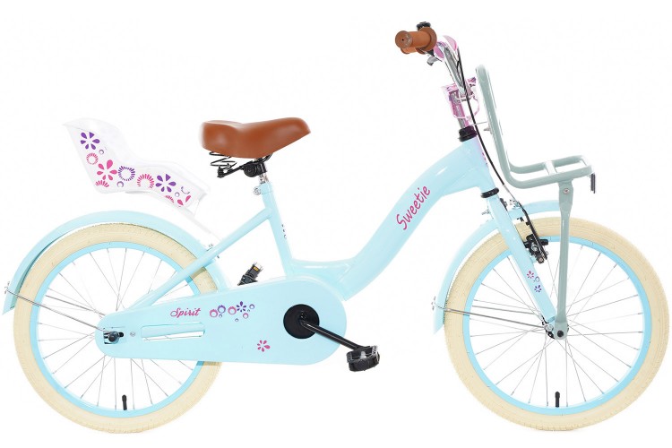 Spirit Sweetie Meisjesfiets Plus Turquoise 18 inch