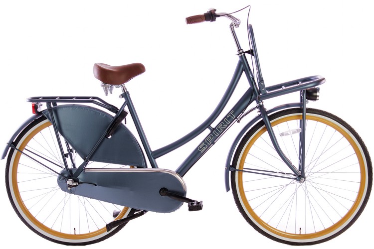 Spirit Transportfiets met 3 versnellingen Jeans-Blauw