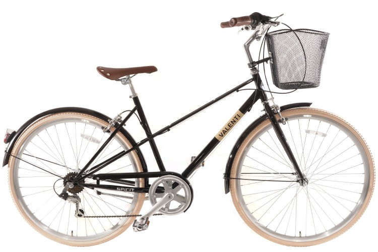 Spirit Valenti 6-Speed Damesfiets Zwart