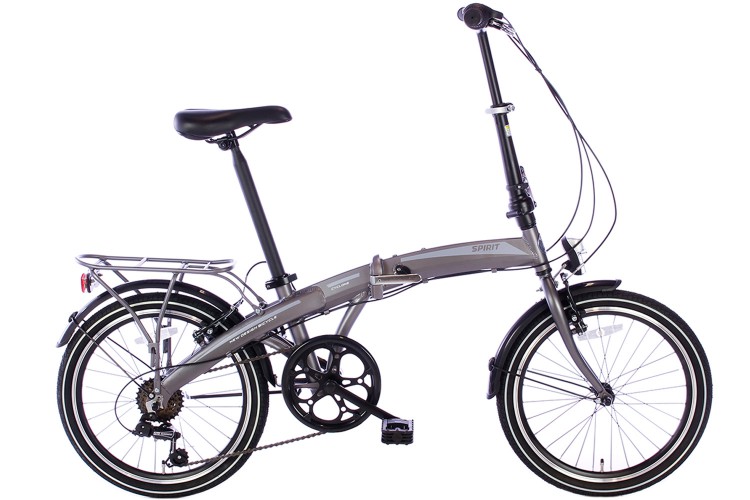 Spirit Town Vouwfiets 6-speed Mat-Grijs